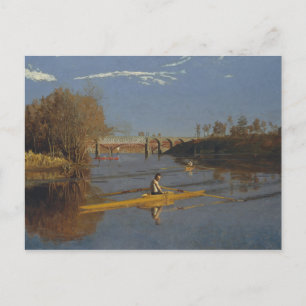 Postal Thomas Eakins - La Campeona de las Esposas