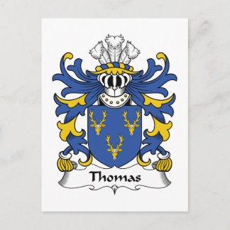 Postal Thomas Family Crest