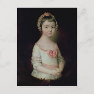 Postal Thomas Gainsborough  Georgiana Spencer