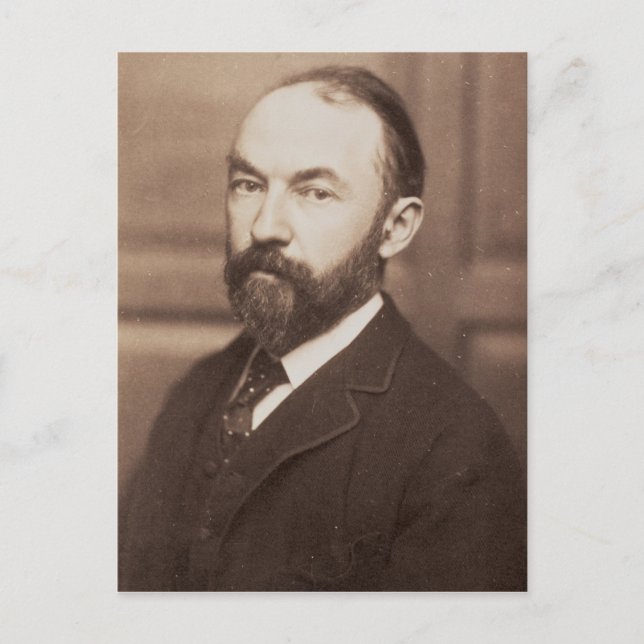 Postal Thomas Hardy (1840-1928) (foto sepia) (Anverso)