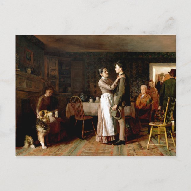 Postal Thomas HoæBreaking Home Ties (Anverso)