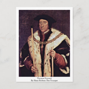 Postal Thomas Howard Por Hans Holbein The Younger