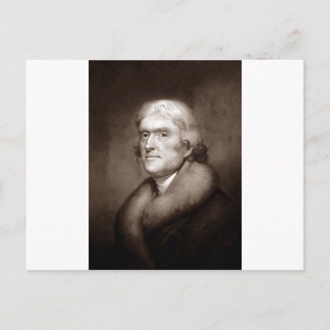 Postal Thomas Jefferson (Anverso)