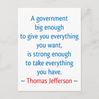 Postal Thomas Jefferson #1