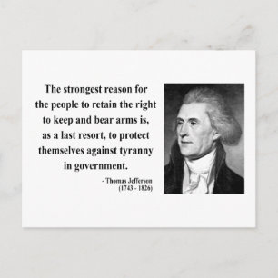 Postal Thomas Jefferson Cita 6b