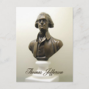 Postal Thomas Jefferson Postcard