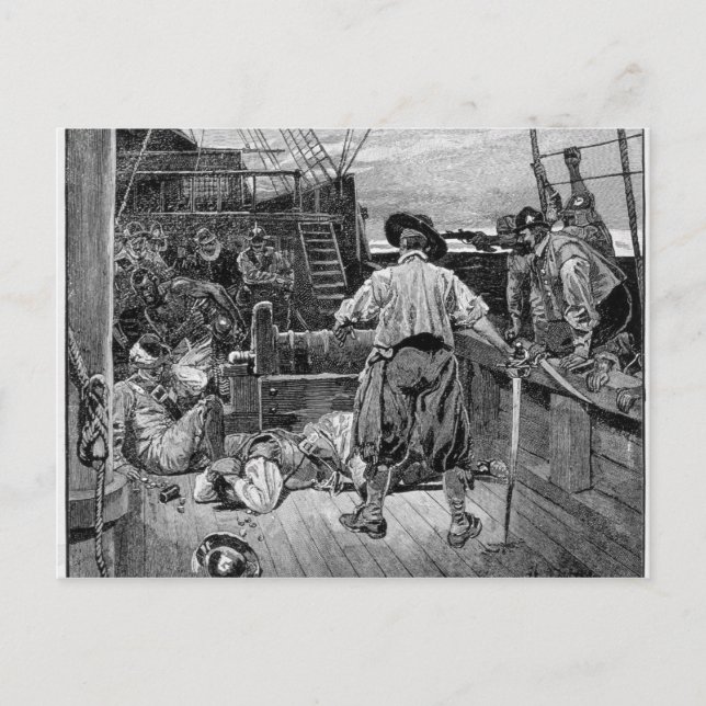 Postal Thomas Moon comenzó a hablar de él con su (Anverso)