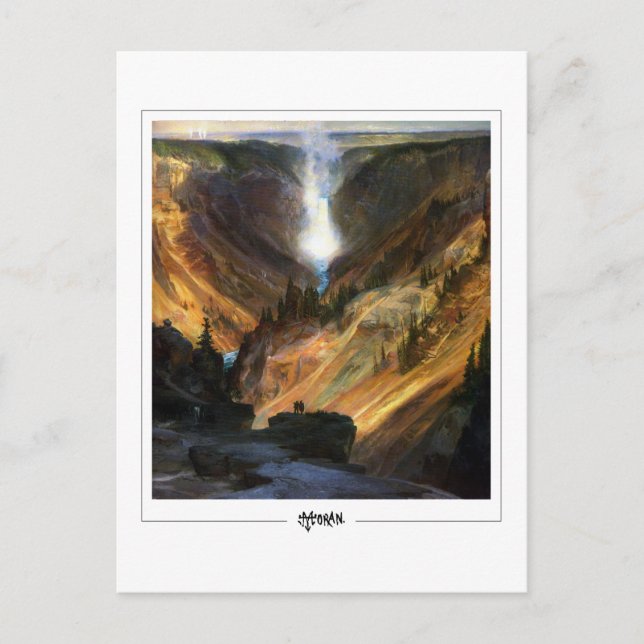 Postal Thomas Moran #134 - Arte (Anverso)