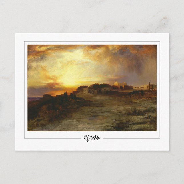 Postal Thomas Moran #157 - Arte fino (Anverso)