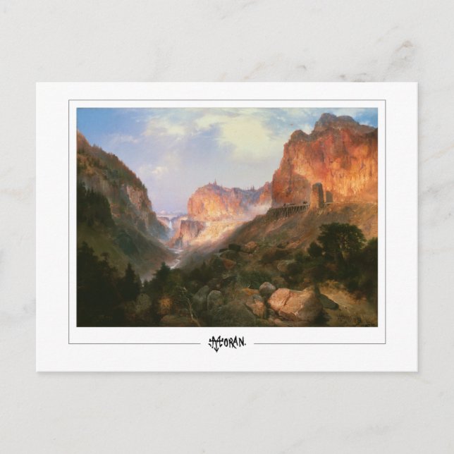 Postal Thomas Moran #161 - Arte (Anverso)