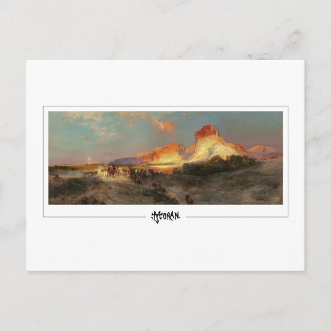 Postal Thomas Moran #183 - Bella Artes (Anverso)