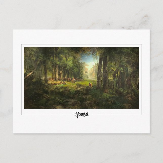 Postal Thomas Moran #20 - Arte Refinado (Anverso)