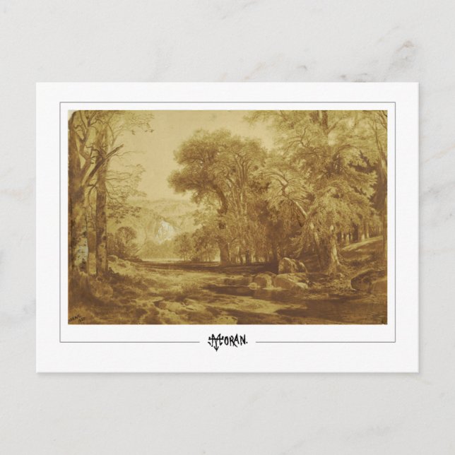 Postal Thomas Moran #210 - Arte refinado (Anverso)