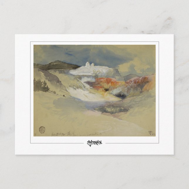 Postal Thomas Moran #32 - Arte (Anverso)