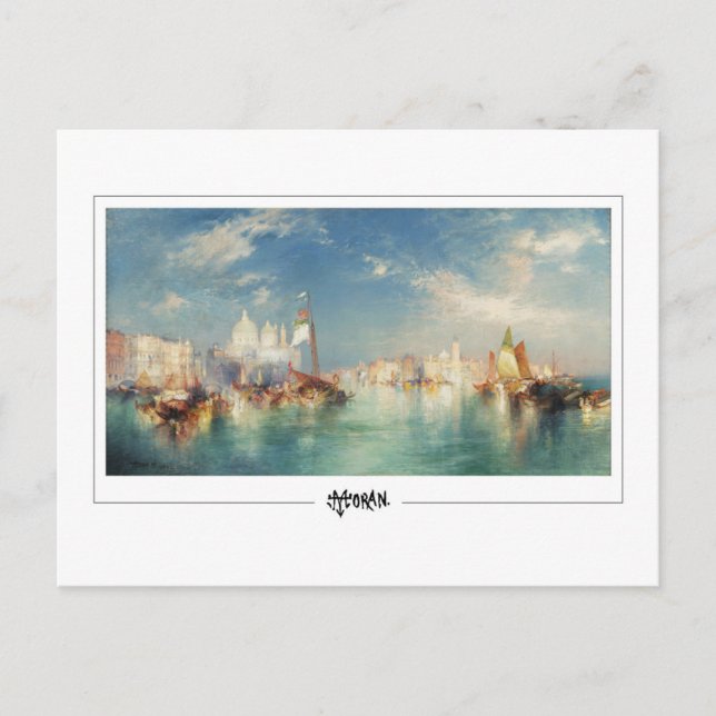 Postal Thomas Moran #346 - Arte (Anverso)