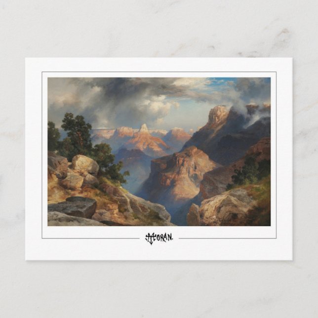 Postal Thomas Moran #352 - Bella Artes (Anverso)