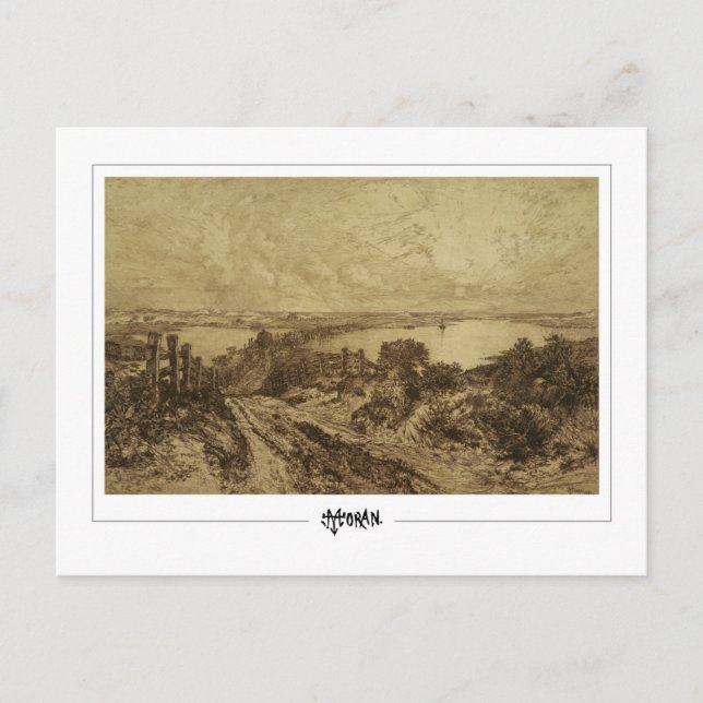 Postal Thomas Moran #35 - Arte Refinado (Anverso)
