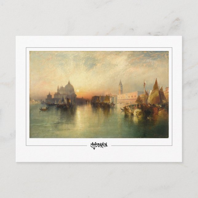 Postal Thomas Moran #433 - Bella Artes (Anverso)