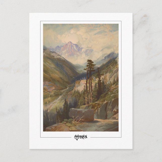 Postal Thomas Moran #79 - Arte (Anverso)