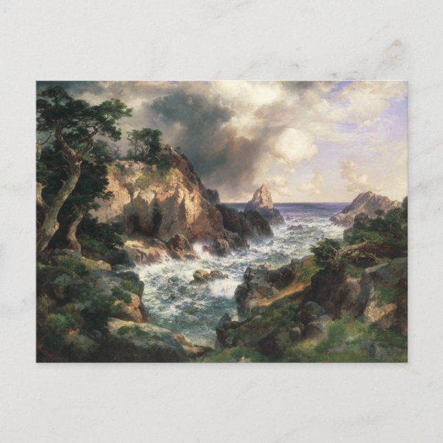 Postal Thomas Moran - Point Lobos, Monterrey, California (Anverso)