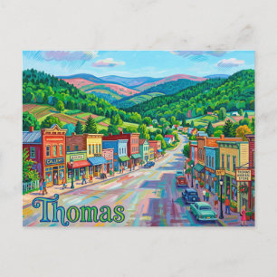 Postal Thomas, Virginia Occidental, EE. UU.