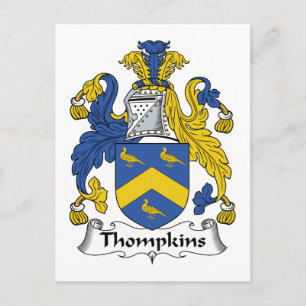 Postal Thompkins Family Crest