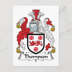 Postal Thompson Family Crest