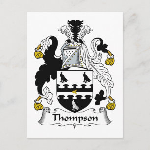 Postal Thompson Family Crest