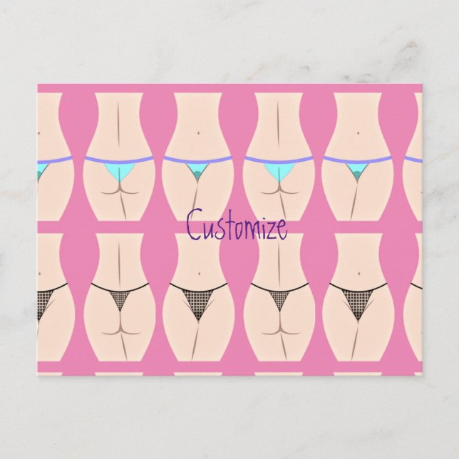 Postal Thong Panty Thunder_Cove (Anverso)