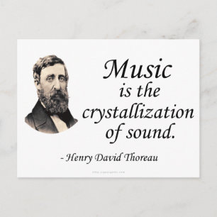 Postal Thoreau on Sound and Music