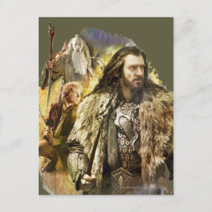 Postal THORIN OAKENSHIELD™, BILBO BAGGINS™, Gandalf