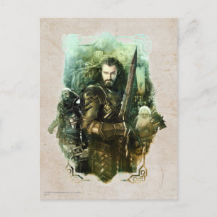 Postal THORIN OAKENSHIELD™, Dwalin, & Balin Graphic