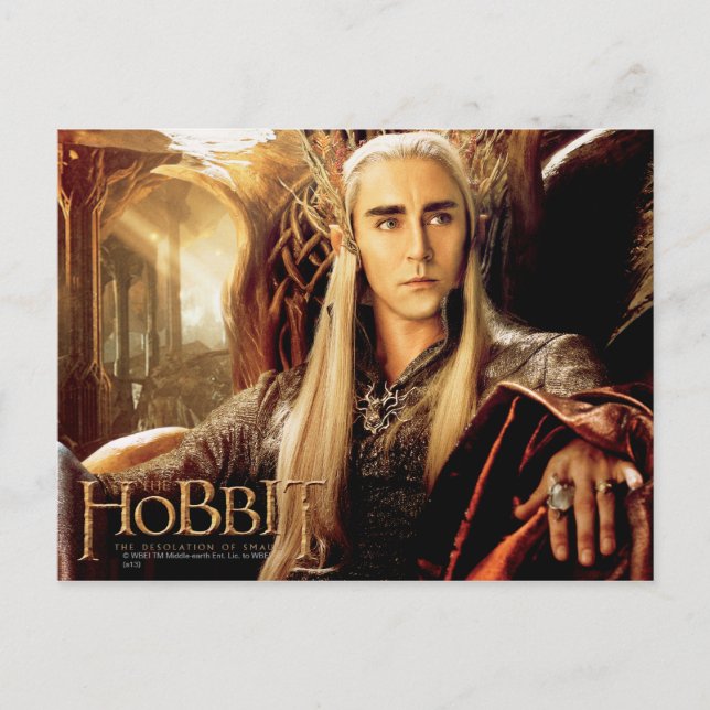 Postal Thranduil Movie Poster (Anverso)