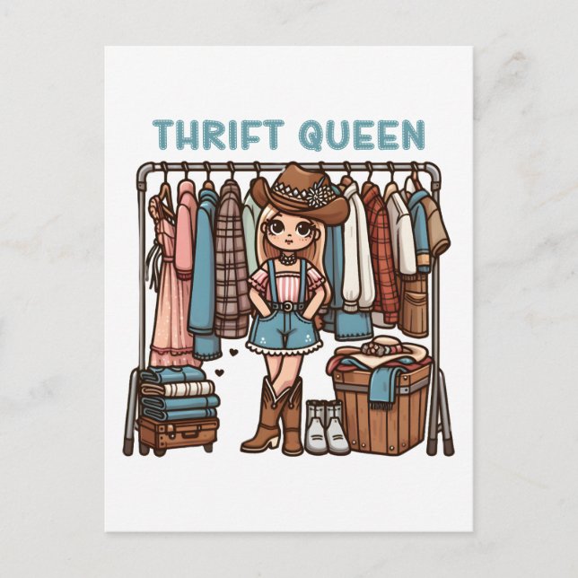 Postal Thrift Queen (Anverso)