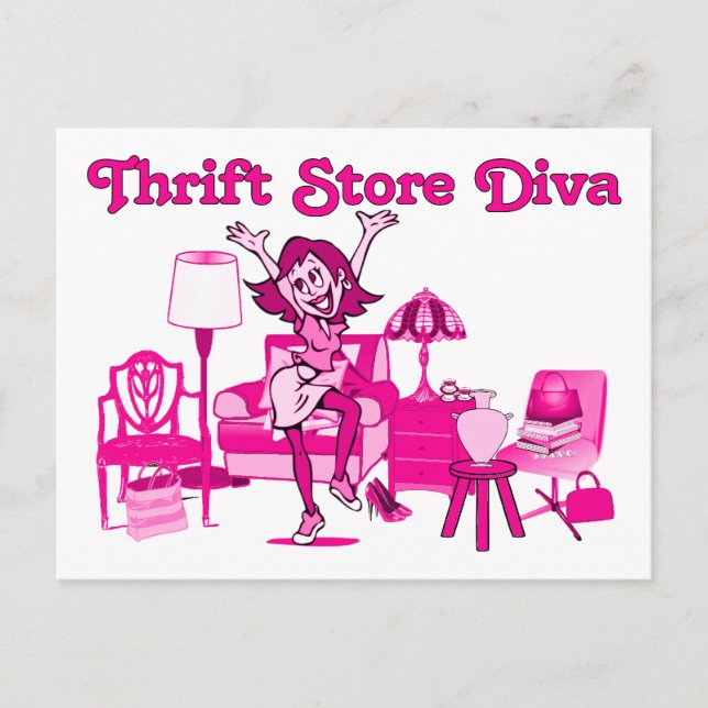 Postal Thrift Store Diva (Anverso)