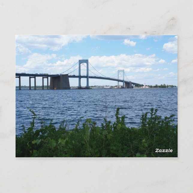 Postal Throgs Neck Bridge Queens New York (Reverso)
