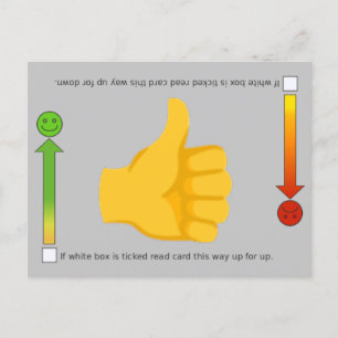 Postal Thumbup,postal de Emoji