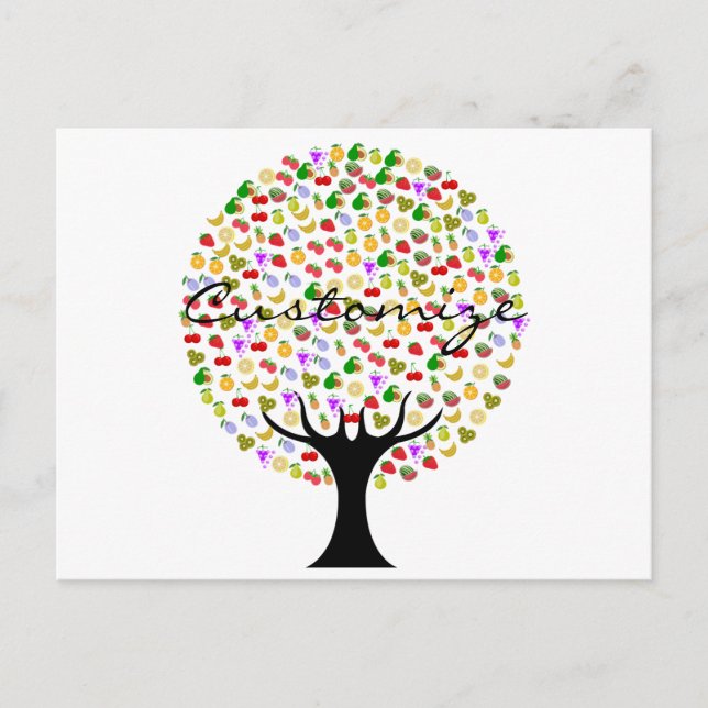 Postal Thunder_Cove, árbol multifrutal (Anverso)