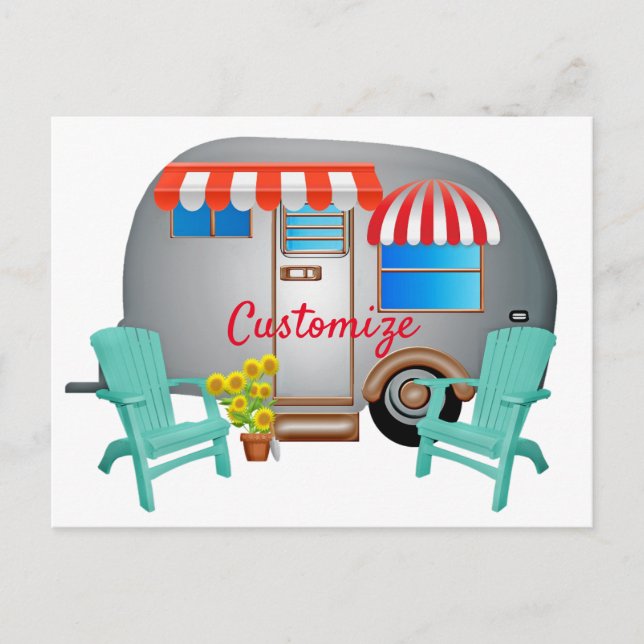 Postal Thunder_Cove de cañón de caravana de lágrimas (Anverso)