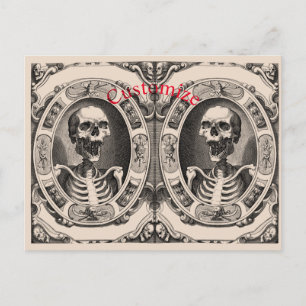 Postal Thunder_Cove, flamante cráneo humano