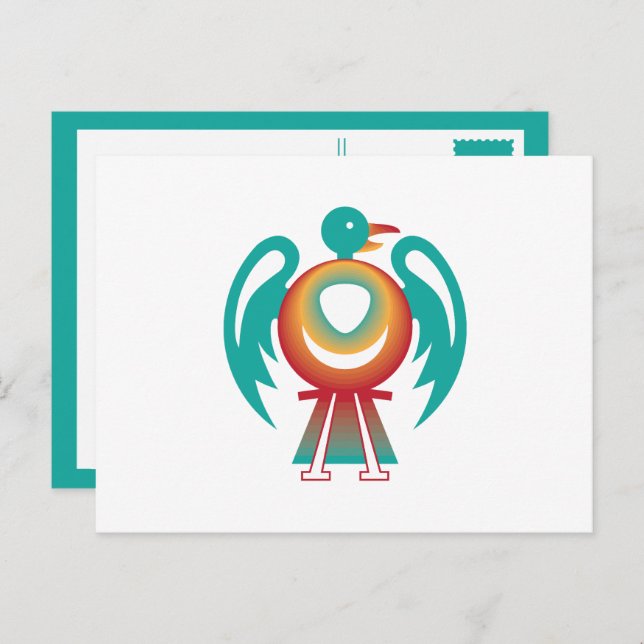 Postal thunderbird v2 (Anverso / Reverso)