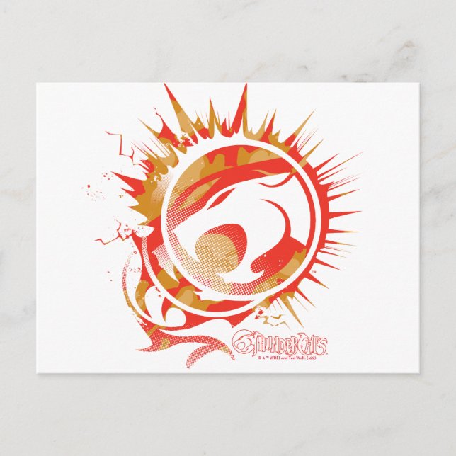 Postal ThunderCats | Explosive Logo Graphic (Anverso)