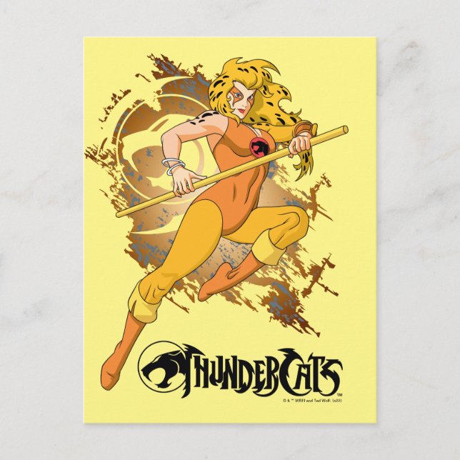 Postal ThunderCats | Gráfico de caracteres de chetara (Anverso)