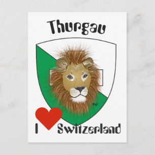 Postal Thurgau Schweiz Postkarte