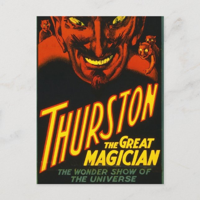 Postal ¡Thurston El Grande! (Anverso)