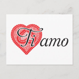Postal Ti amo (italiano)