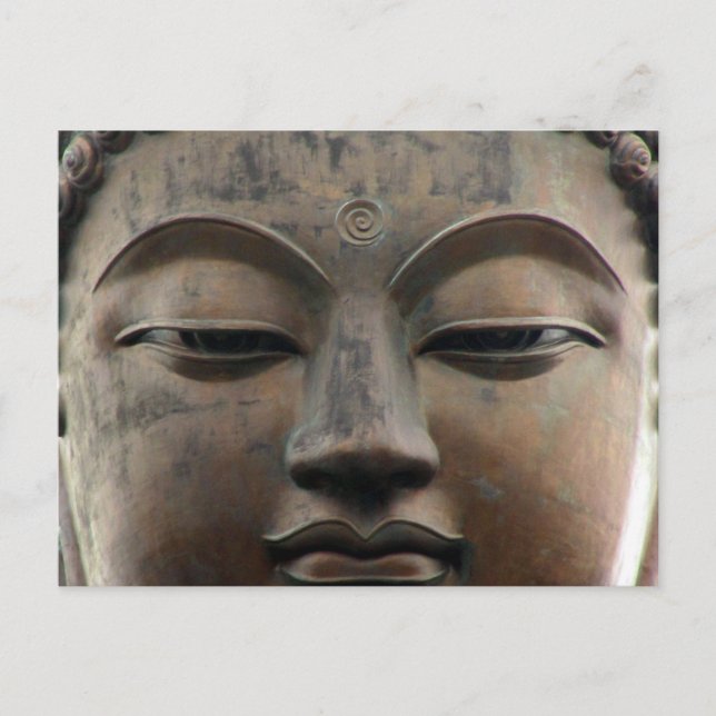 Postal tian tan buddha (Anverso)