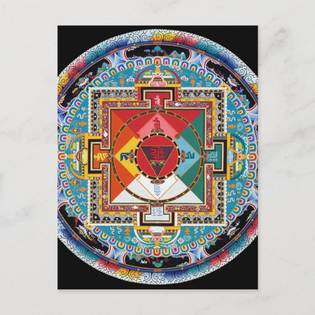 Postal TIBETAN MANDALA 14 OCT 2014.jpg (Anverso)