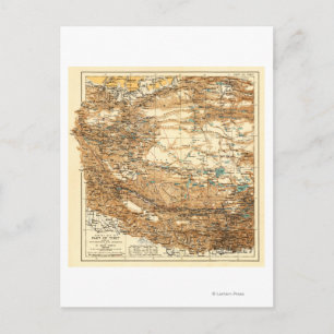 Postal TibetPanoramic MapTibet