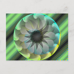 Postal Tiburón espiral por Kenneth Yoncich